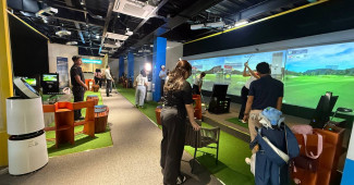 행복골프 스크린 레슨 시스템